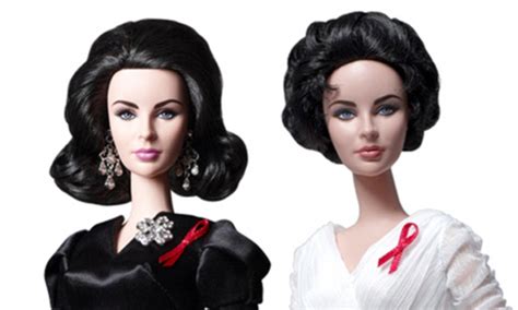 The Elizabeth Taylor Barbie With Exact Shade Of Her Violet Eyes And