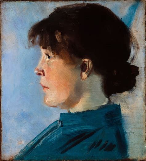 Christian Krohg Portrait Of Oda Krohg 1888 Rmuseum