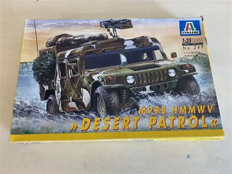 Italeri 249 135 M998 Hmmwv Desert Patrol Hummer Ungebaut Und Komplett