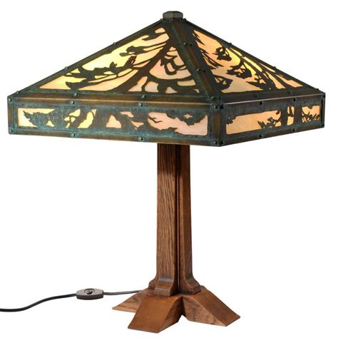Mission Craftsman And Arts And Crafts Style Table Lamps Old California
