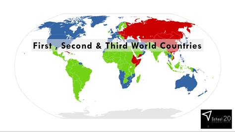 first second and third world countries youtube