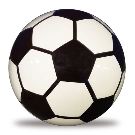 Clear Soccer Bowling Ball