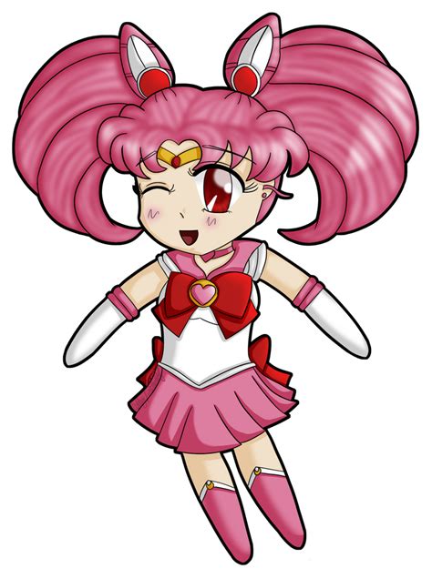 Chibi Sailor Chibi Moon By Ajburnsart On Deviantart