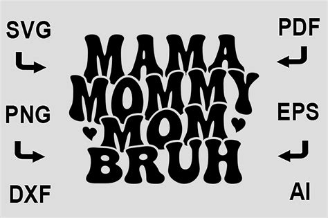 Mama Svg Mama Svg Files For Cricut Mommy Svg Mom Life