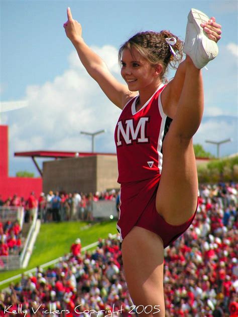 University Of New Mexico Cheerleader Newmexico Cheering