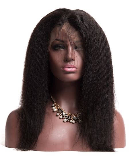 Kinky Straight Lace Frontal Closure With Bundles Natural Hairline Msbuy Com
