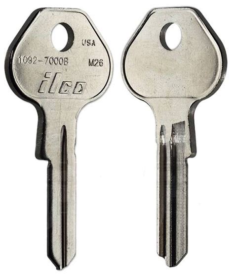 Master Padlock Keys And Key Blanks Ilco M26 1092 7000b