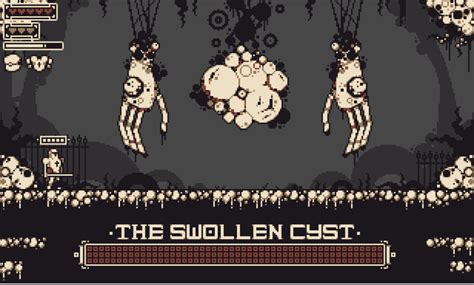 OC The Swollen Cyst Boss PixelArt Game Character Design Game