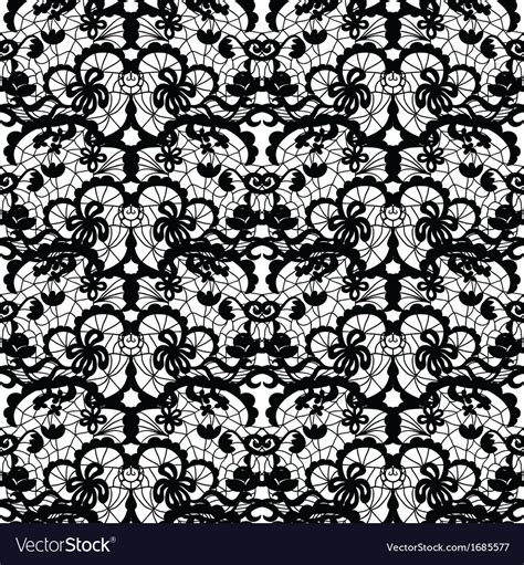 Lace Fabric Seamless Pattern Royalty Free Vector Image