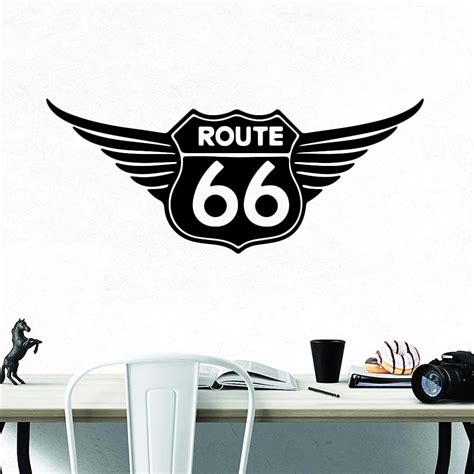 Route 66 Wall Sticker Outpost Planet