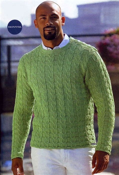 Вязаный джемпер для мужчин | Мужские свитеры, Мужской свитер, Свитер