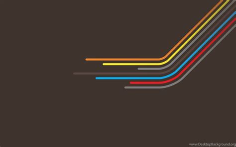 Retro Style Colorful Lines Vector Wallpapers Hd Desktop And