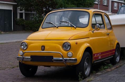 Color Challenge Wednesday Yellow Fiat 500 Oldandnew — Steemit