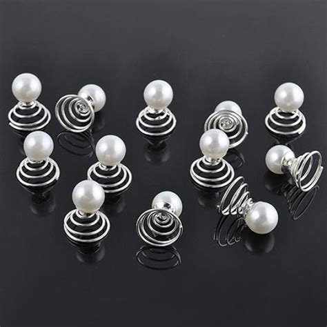 Fast Worldwide Delivery Online Exclusive 12x Wedding Bridal Hair Pins Rhinestone Twists Coil