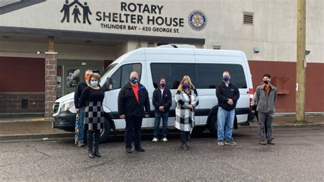 Ufcw Locals Donate New Van To Thunder Bays Shelter House Cbc News