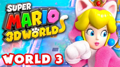 Super Mario 3d World World 3 100 Nintendo Wii U Gameplay