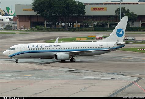 B 5458 Boeing 737 85c Xiamen Airlines Paul Denton Jetphotos