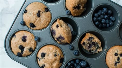 Weekend Morning Vegan Blueberry Muffins Oil Free Youtube