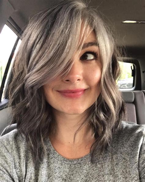 ️best Hairstyles For Growing Out Grey Hair Free Download