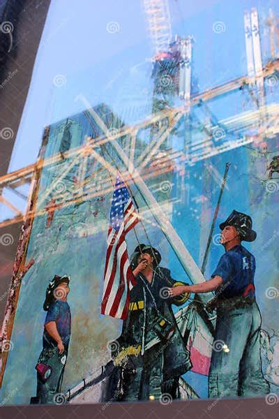 Ground Zero Firefighters Memorial Editorial Photo Image Of America