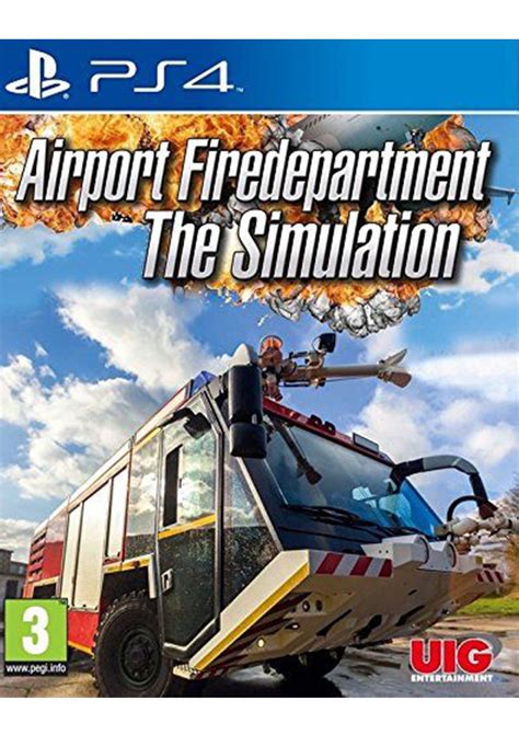 Fire can be a friend, but also a merciless foe. Airport Fire Department The Simulation on PS4 | SimplyGames