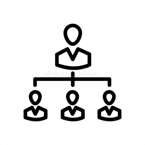 Hierarchy Icon Symbol Stock Vector Illustration Of Leadership 117975559