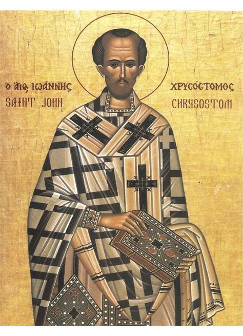 Religious Icon Icon Of St John Chrysostom Christian Shop