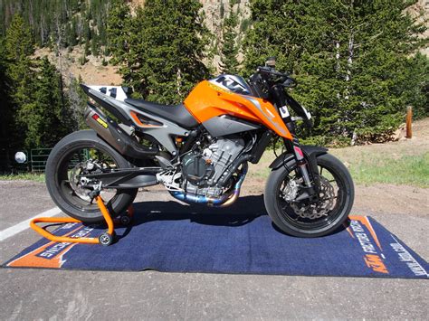 With more than a mile in elevation gain, the winding and scenic ride to the the hours of operation and the fees associated with driving on the pikes peak highway are also applicable to bicyclists. Chris Fillmore's Pikes Peak KTM 790 Duke - Cycle News