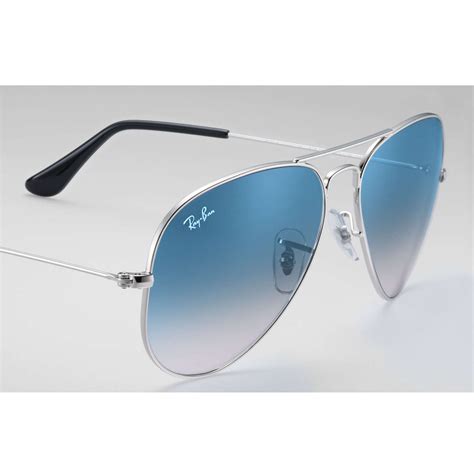 Ray Ban Light Blue Gradient Aviator Sunglasses Rb3025 003 3f Xách Tay Chính Hãng Giá Rẻ Bảo Hành
