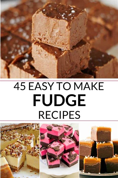 45 Easy Fudge Recipes You Need To Try It Is A Keeper