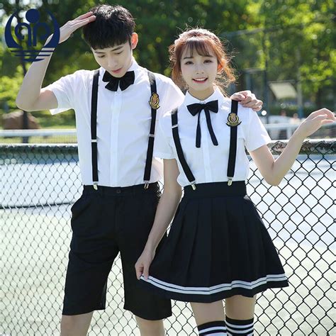 Tartály Középső Riporter Uniforme Scolaire Japonais Cosplay Csomag