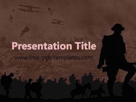 Wwi Ppt Template