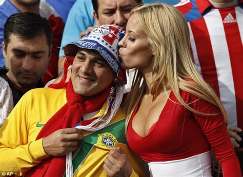 Paraguays Copa America Has The Hottest Fans In Football Daily Mail