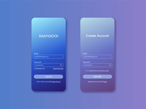 Daily Ui 001 Sign Up By Watarus On Dribbble