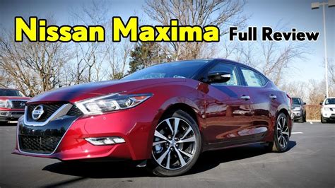 2018 Nissan Maxima Full Review Platinum Sr Midnight Edition Sl Sv