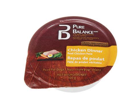 The pure balance product line includes one dry dog food , a recipe claimed to meet aafco nutrient guidelines for all life stages. Pure Balance Chicken Dinner Wet Dog Food | Walmart Canada
