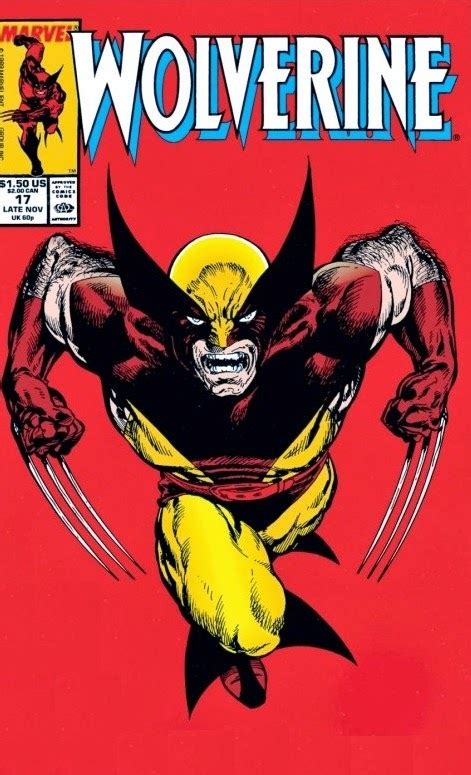Marvel Comics Of The 1980s 1989 Wolverine By Goodwin And Byrne