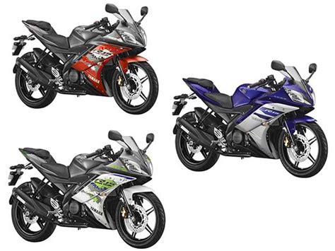And complete black but the last three colors are available only in the indonesian market. Yamaha 2016 YZF-R15 Gets New Colours & Price Update ...