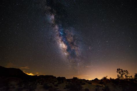 Interesting Photo Of The Day Milky Way Over The California Desert