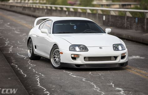 The mk4 toyota supra never gets old. Super White Toyota Supra MKIV - CCW Classic Forged Wheels ...
