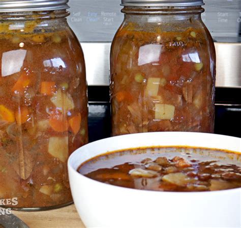 Delicious Beef Vegetable Soup Canning Recipe Great Lakes Prepping