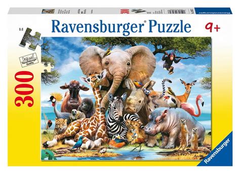 Ravensburger 300 Piece Jigsaw Puzzle Favourite Wild Animals Toy