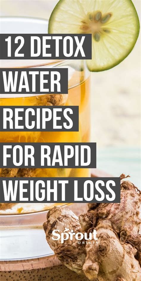 Lose Weight Easily 12 Detox Water Recipes Weight Loss