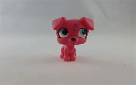 Littlest Pet Shop Blind Bag Musical Note Jack Russell Terrier Dog Pink