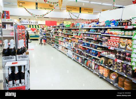 Food Isle And Shelves In Morrisons Supermarket Uk Stock Photo Alamy