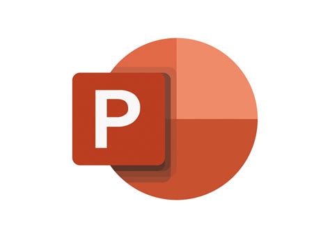 Office办公软件：powerpoint图标logo矢量图 Psd素材网