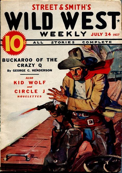 Wild West Pulp Covers