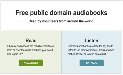 Librivox Offers Tons Of Free Public Domain Audiobooks To Use With