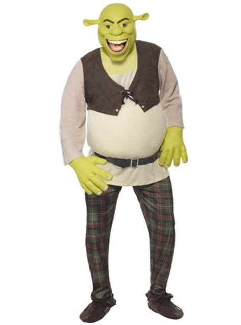 Deluxe Shrek Adult Costume Express Delivery Funidelia