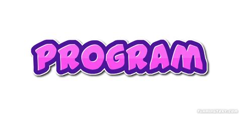 Program Logo Free Logo Design Tool From Flaming Text